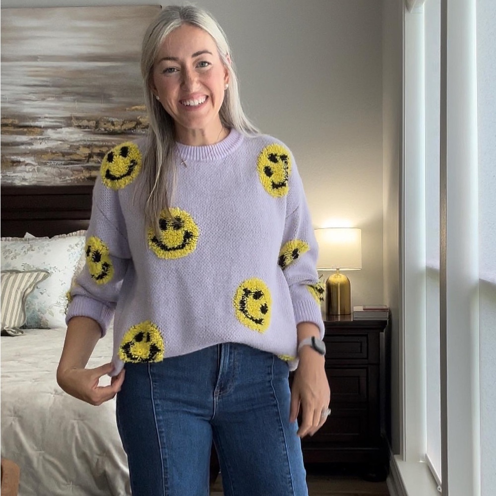 Smiley Face Sweater